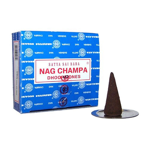 Satya Sai Baba Nag Champa Aroma Cones - TopGiftz