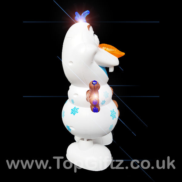 Frozen Olaf Dancing Singing Snowman Lights Up Musical Toy_5