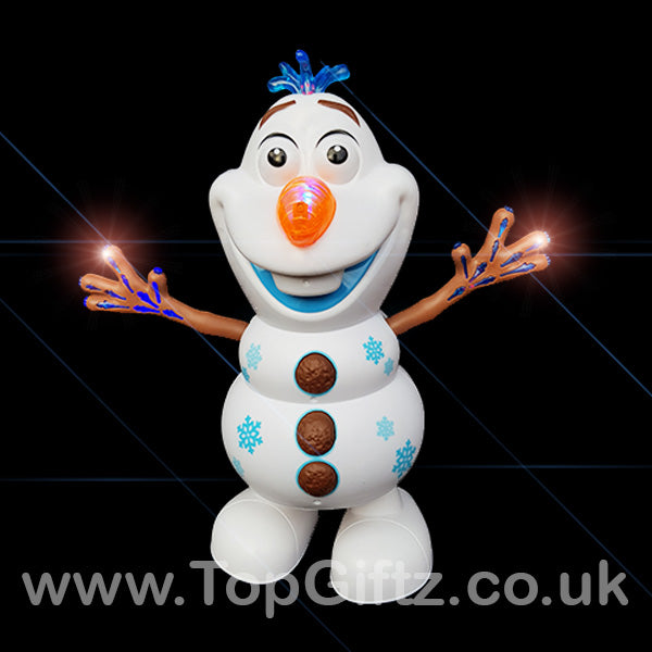 Frozen Olaf Dancing Singing Snowman Lights Up Musical Toy_8