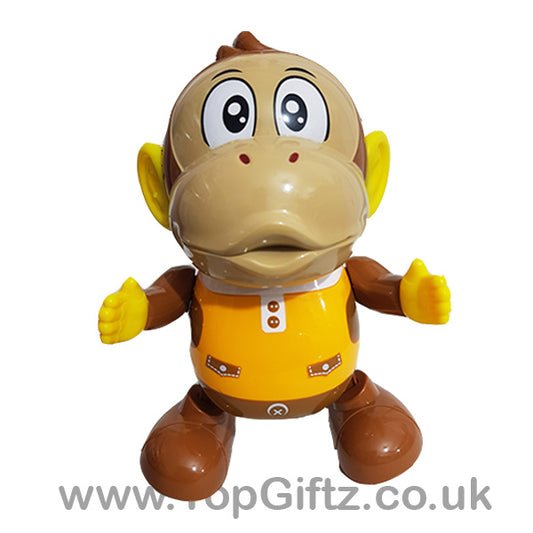 Swinging Monkey Dancing Musical Toy Light Up Singing - TopGiftz