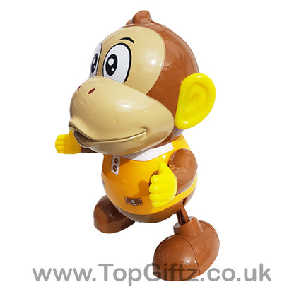 Swinging Monkey Dancing Musical Toy Light Up Singing - TopGiftz