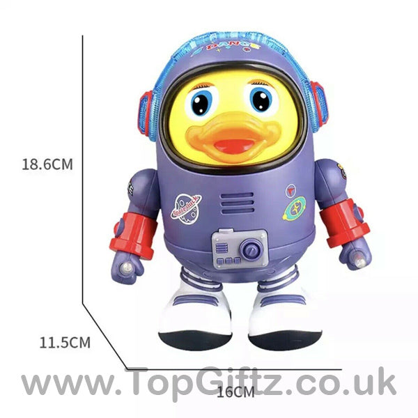 Dancing Duck Musical Space Toy Light Up Dancing Singing - TopGiftz