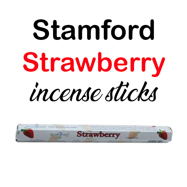 Strawberry Incense Sticks - Stamford Hexagon - TopGiftz