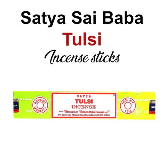 Tulsi Satya Sai Baba Incense Sticks 15 gms - TopGiftz