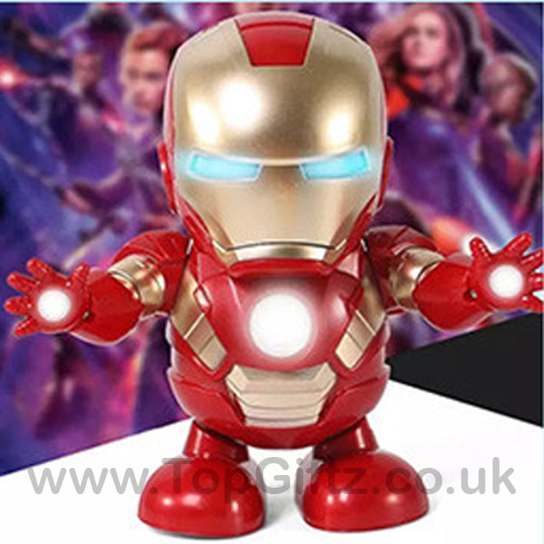 Iron Man Hero Marvel Avengers Sound Toys For Boys Dancing - TopGiftz