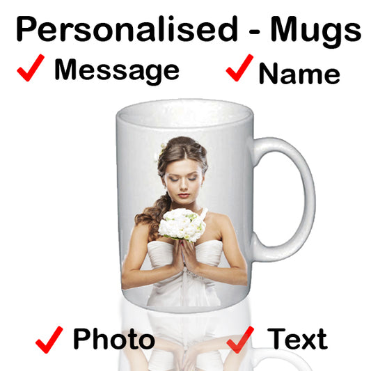 Valentines Day Personalised Him & Her - Mugs - TopGiftz