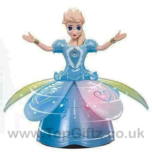 Princess Frozen Elsa Infrared Rotating Music Toys for Girls - TopGiftz