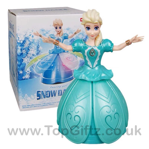 Princess Frozen Elsa Infrared Rotating Music Toys for Girls - TopGiftz